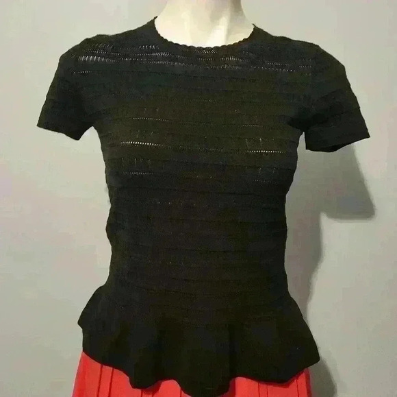 Ann Taylor Factory Tops - Ann taylor factory black top